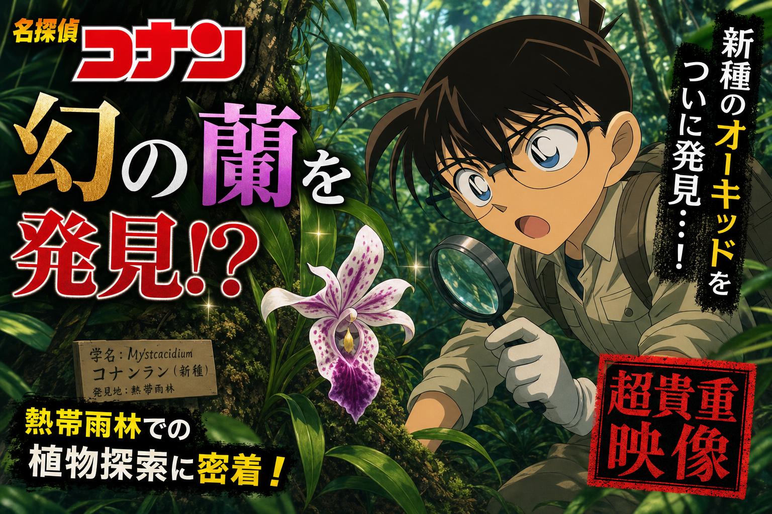 香蕉视频稀有植物视频——热带雨林新种兰花发现记
